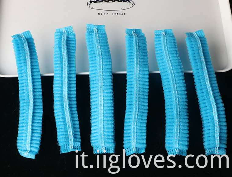 Capo non tessuto Blu Clip per adulto Clip Affermazione singolo Core elastico PP+gomma
